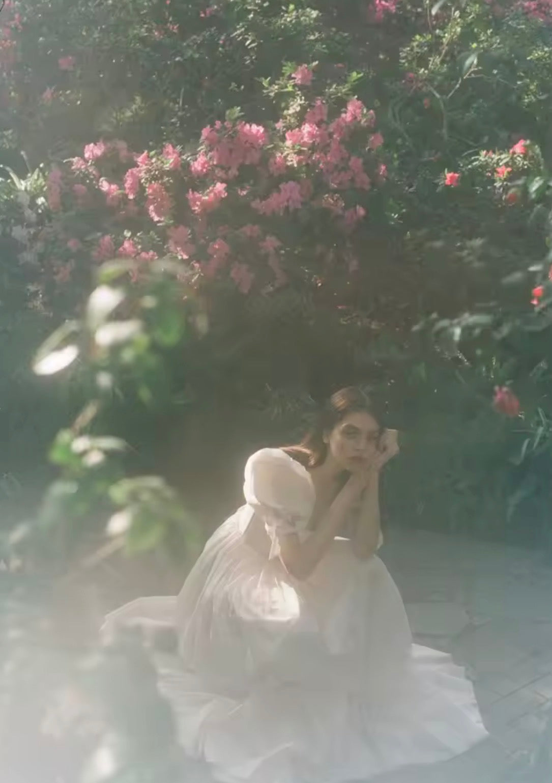 Princess in white