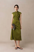 Geisha dress green
