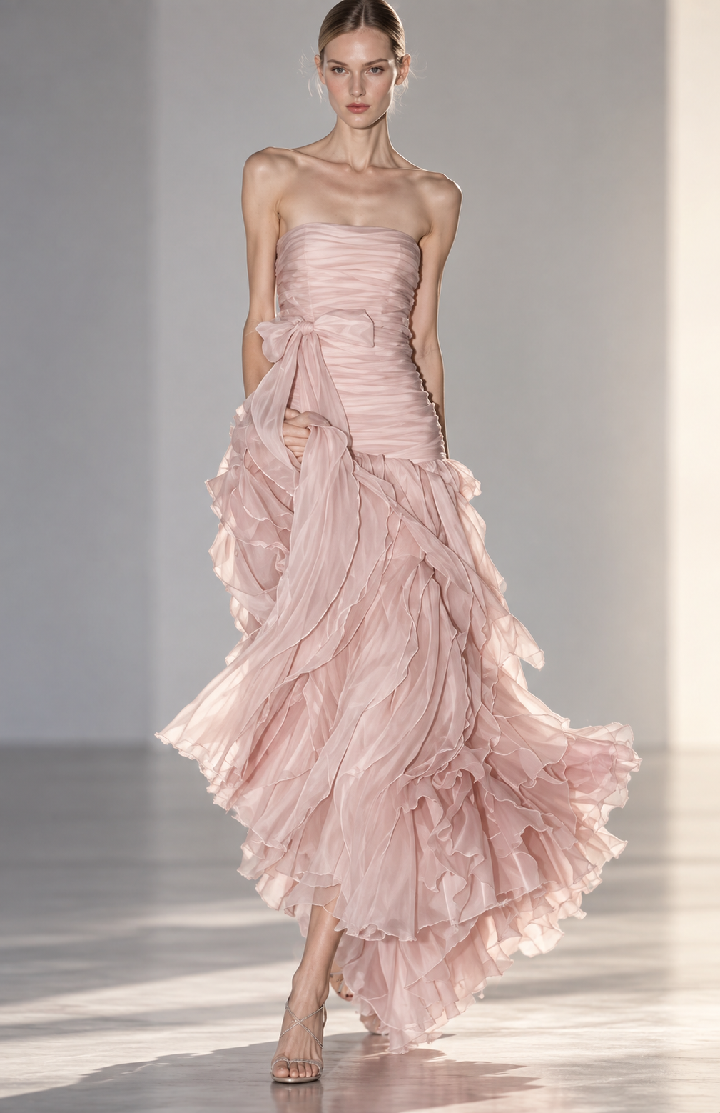 Gown dress high fashion