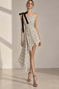 Selka dress asymmetry